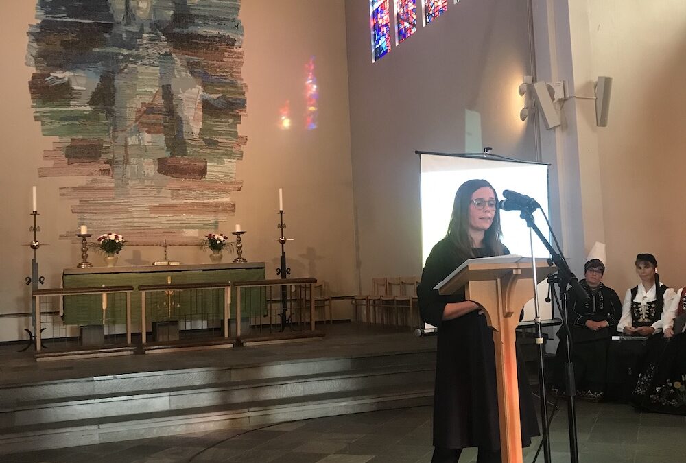 08.06.2020. Prime Minister of Iceland references Faith for Nature